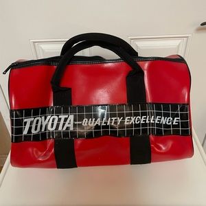 Vintage Toyota sports bag